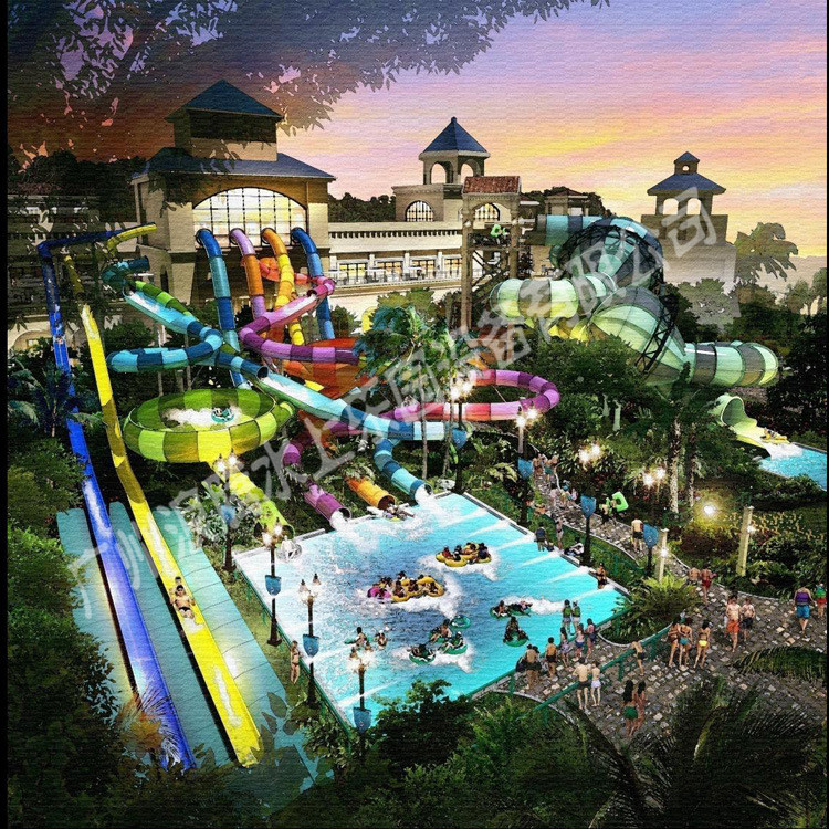 水上樂園設備水上滑梯-太空盆滑梯 水上樂園設備水上滑梯-太空盆滑梯