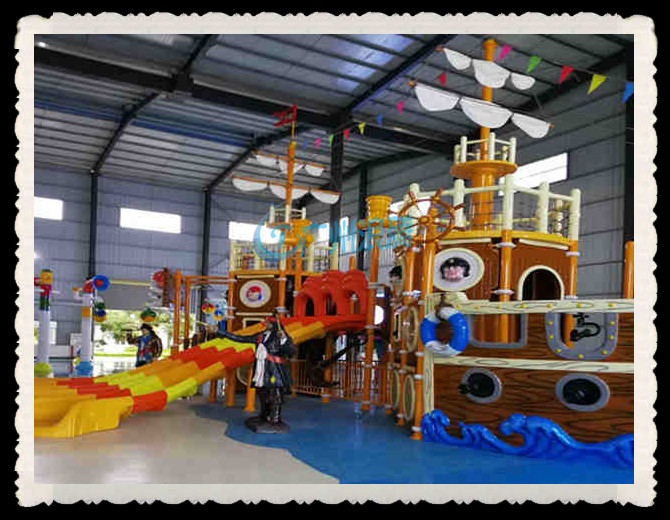 水上樂園設備-海盜船水屋 水上樂園設備-海盜船水屋